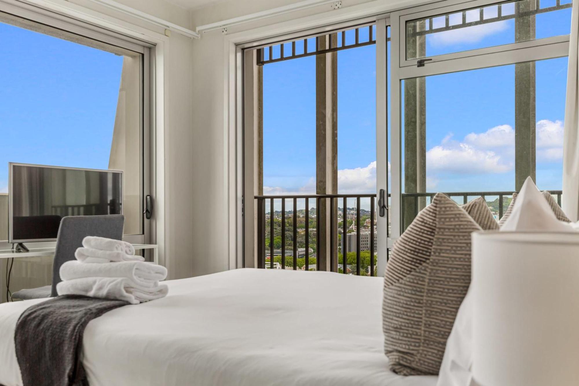 Luxury 2Br Apt In Cbd Pool, Gym, Prime Spot Auckland Zewnętrze zdjęcie